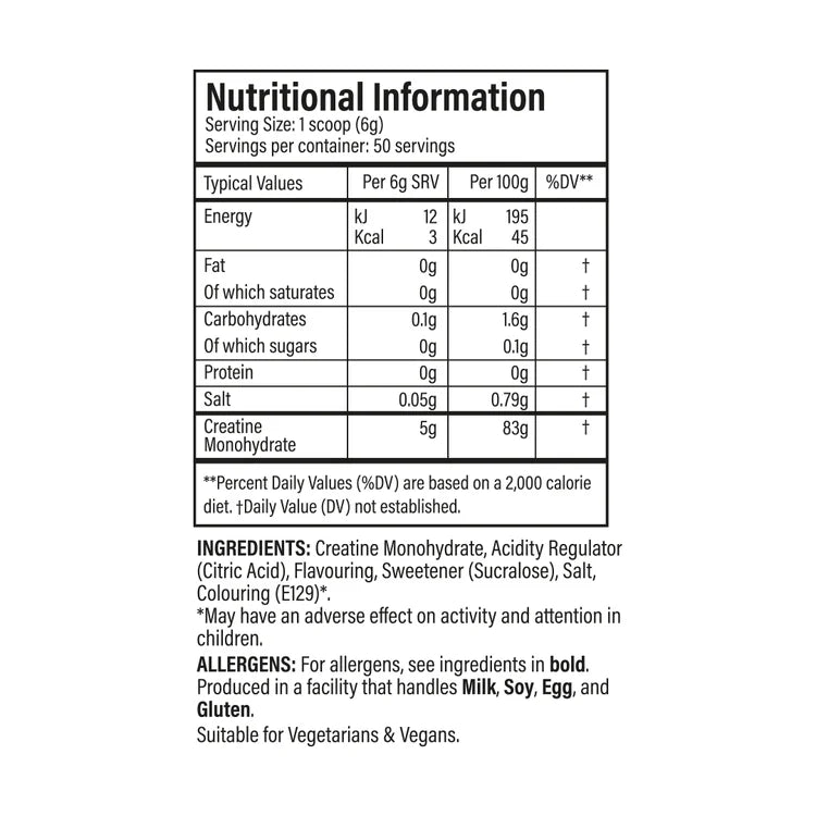 Trained By JP Creatine 300g